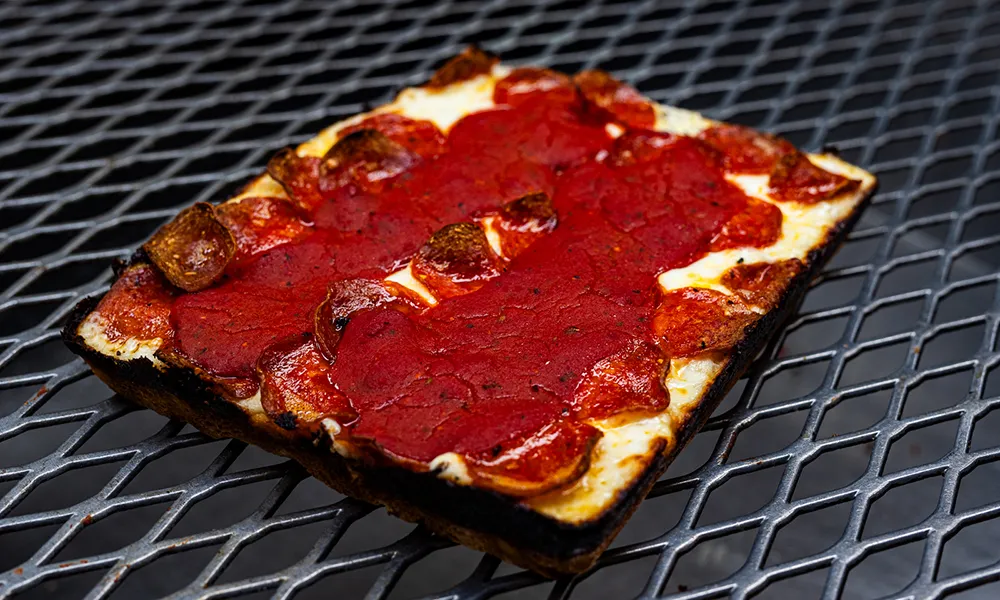 Noble Roman's Deep Dish Sicilian Fresh Out of the Oven