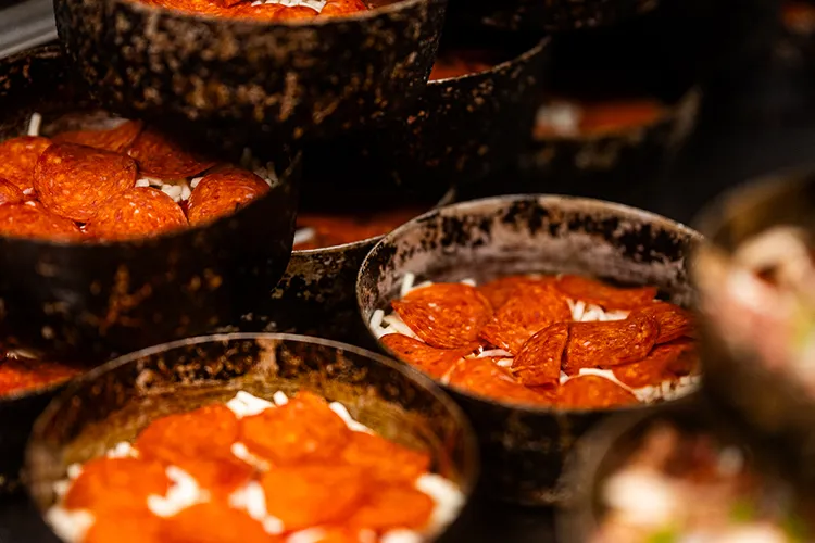 Noble Roman's Pan One Pepperoni Pizza